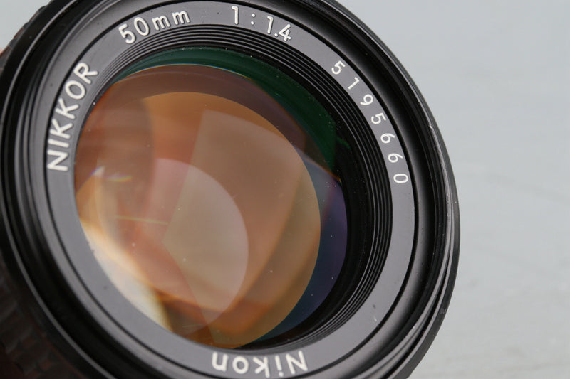 Nikon Nikkor 50mm F/1.4 Ais Lens #51934A5
