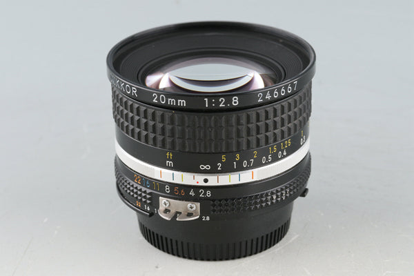 Nikon Nikkor 20mm F/2.8 Ais Lens #51956A6