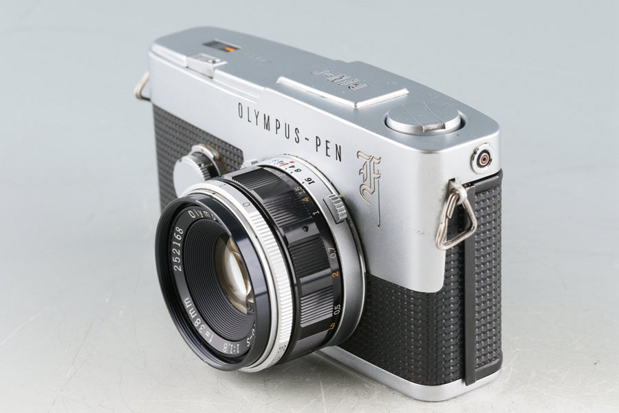 Olympus-Pen F 35mm Half Frame Camera + F. Zuiko Auto-S 38mm F/1.8 Lens –  IROHAS SHOP