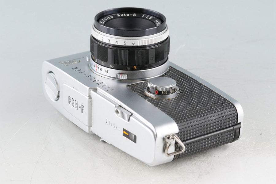 Olympus-Pen F 35mm Half Frame Camera + F. Zuiko Auto-S 38mm F/1.8 Lens –  IROHAS SHOP