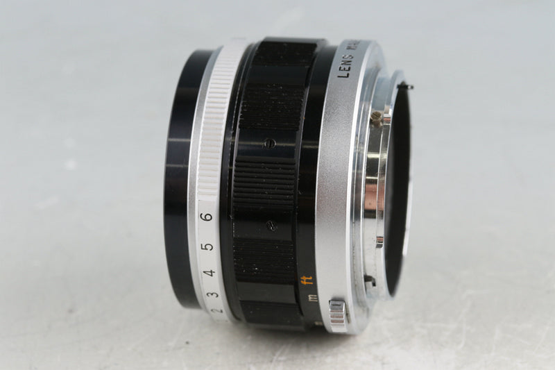 Olympus-Pen F 35mm Half Frame Camera + F. Zuiko Auto-S 38mm F/1.8 Lens #51979D4#AU