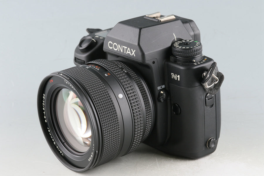 Contax N1 + Carl Zeiss Vario-Sonnar T* 24-85mm F/3.5-4.5 Lens #51982D3 –  IROHAS SHOP