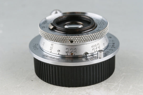 Leica Leitz Elmar 35mm F/3.5 Lens for Leica L39 #51991T