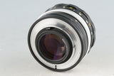 Nikon Nikkor-S Auto 58mm F/1.4 Pat Pend Lens #52032H12