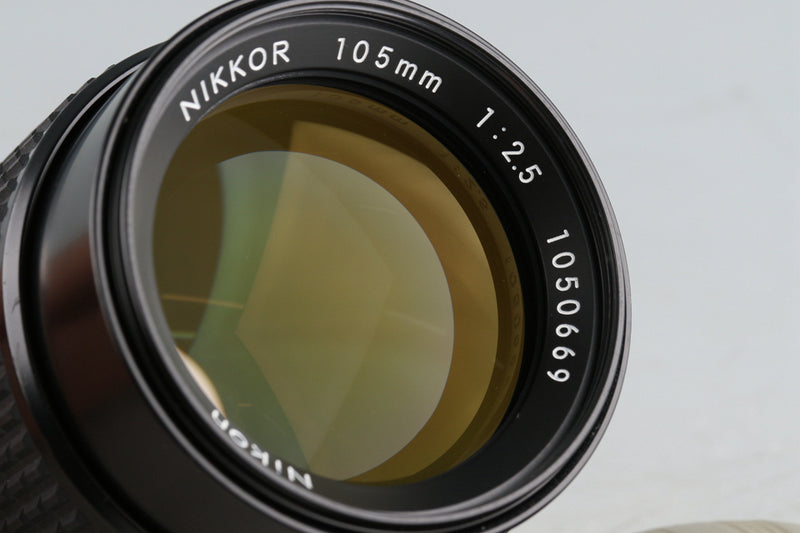 Nikon Nikkor 105mm F/2.5 Ais Lens #52033H12