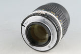 Nikon Nikkor 105mm F/2.5 Ais Lens #52033H12