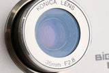 Konica BiG mini F 35mm Compact Film Camera #52049D5#AU