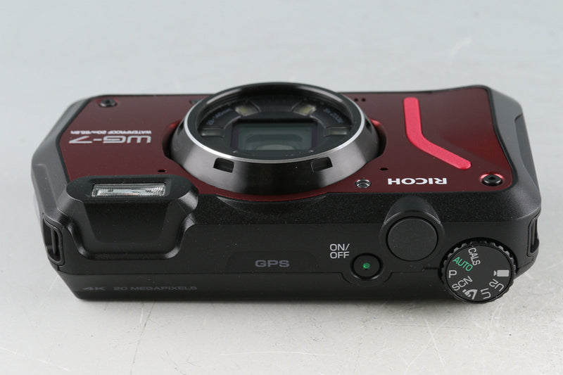 Ricoh WG-7 Red Digital Camera With Box #52064L8
