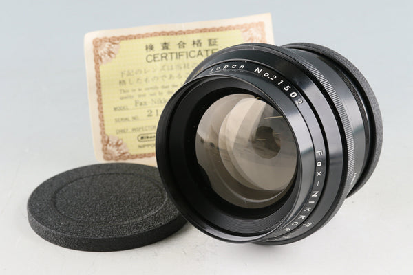 Nikon Fax-Nikkor 210mm F/5.6 Lens #52094E5