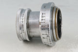 Leica Leitz Summar 50mm F/2 Lens for Leica L39 #52139T